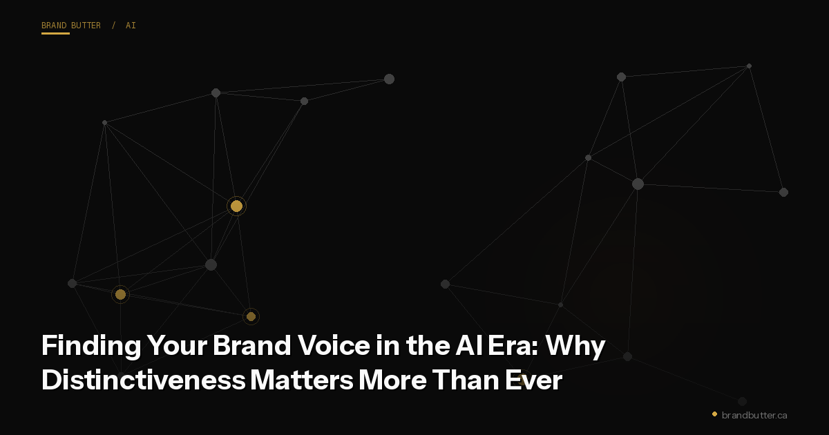 Finding Your Brand Voice in the AI Era: Why Distinctiveness Matters More Than Ever