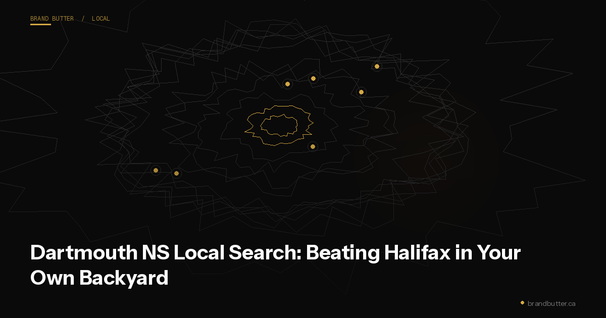 Dartmouth NS Local Search: Beating Halifax in Your Own Backyard