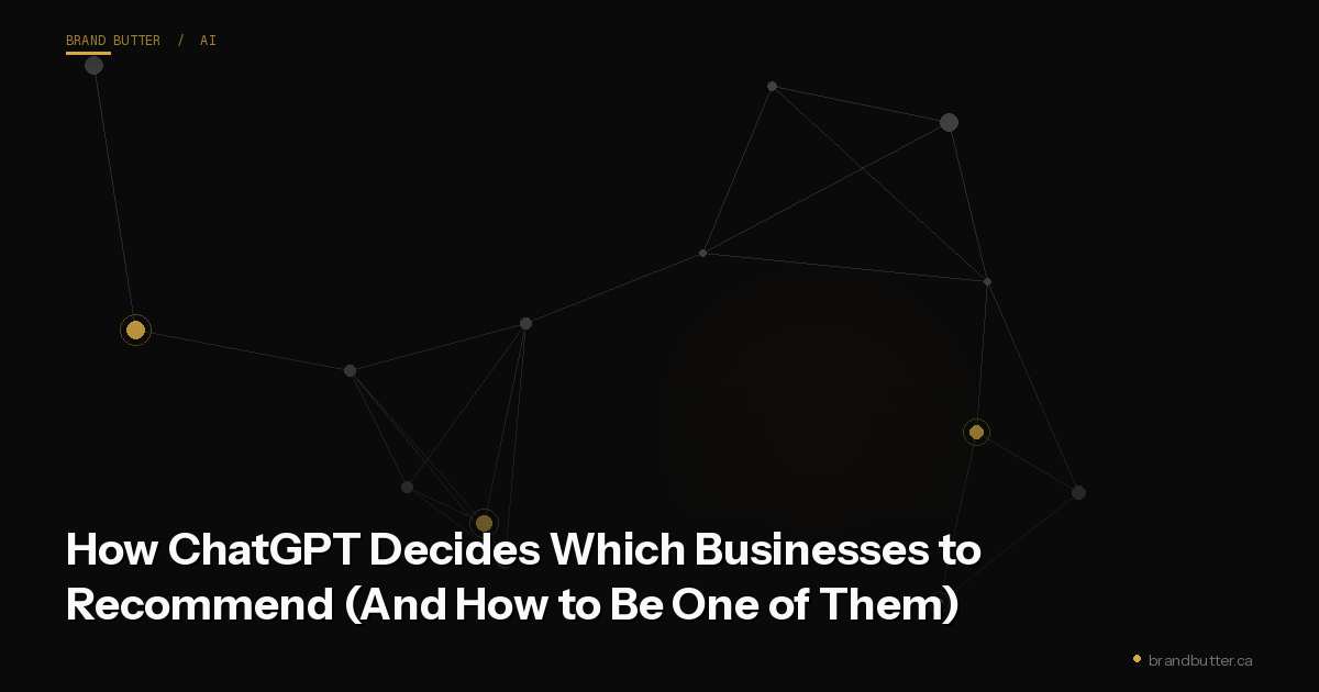 How ChatGPT Decides Which Businesses to Recommend (And How to Be One of Them)