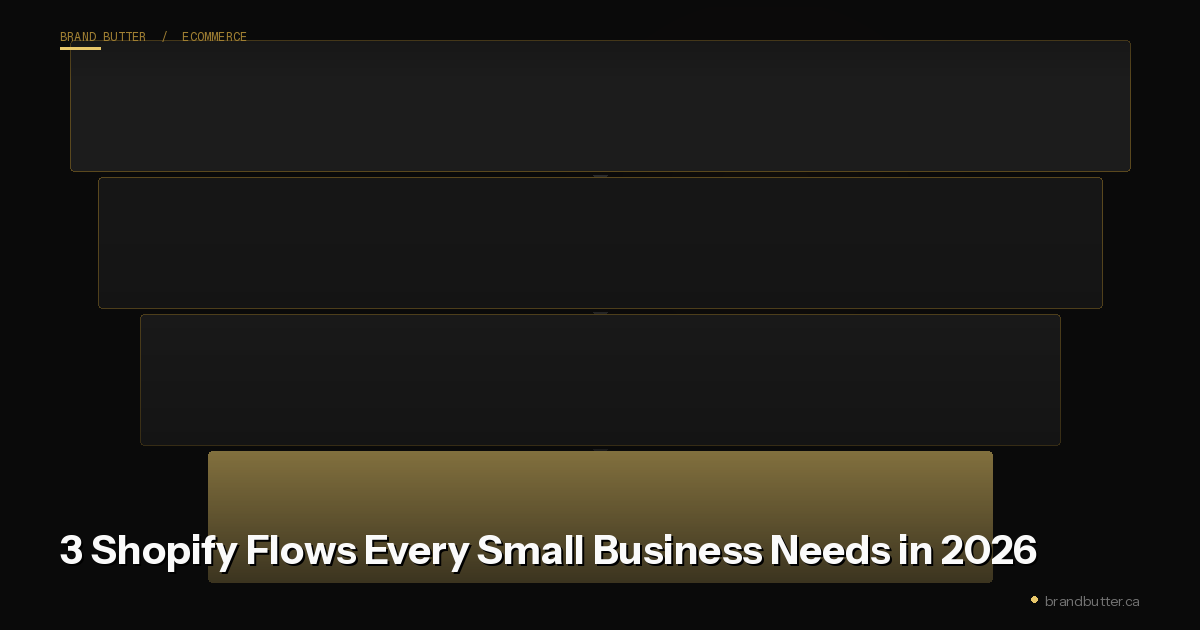 3 Shopify Flows Every Small Business Needs in 2026