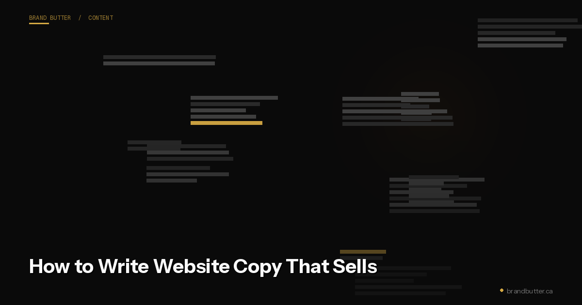 How to Write Website Copy That Sells